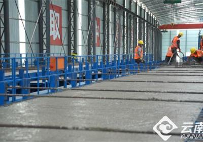 云南建成首个高原山区智慧梁场 效率提升45%