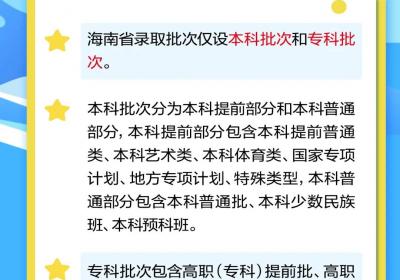@海南高考生 志愿填报前，这10个关键词须了解