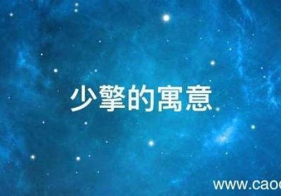 少擎的寓意