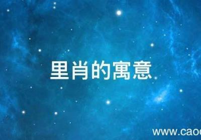 里肖的寓意