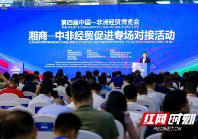 湘商—中非经贸促进专场对接活动举行 赋能中非投资与贸易便利化