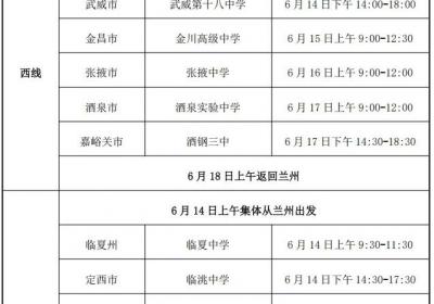 2025年高校招生“陇原行”活动即将启动