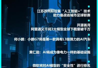 苏州启动“人工智能 ”技术征集 助力备战“苏超”