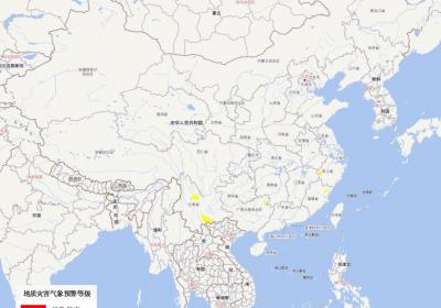 自然资源部与中国气象局联合发布地质灾害黄色预警