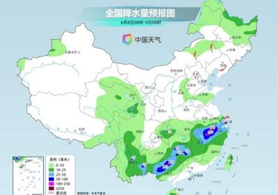 高考第二日江南北部等地雨势仍较强 黄淮华南多地高温持续待机