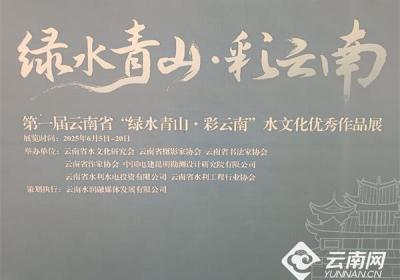 第一届云南省“绿水青山·彩云南”水文化作品展开幕