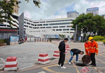 高考期间昆明启动排水戒备预警防汛保障