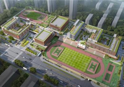 中建六局总承包公司衡山路中学与珠江路公交停车场项目开工大吉