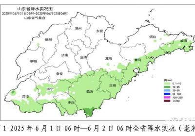 6月2日、8日局部有雨！山东3-7日以晴间多云天气为主 利于小麦收割和晾晒