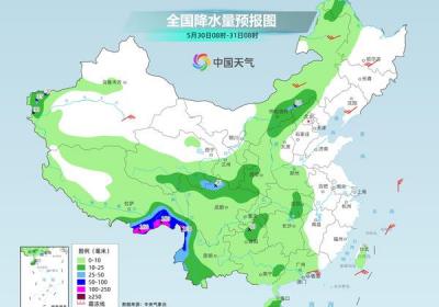 今起中东部大范围降雨来袭 端午假期长江中下游雨势强劲