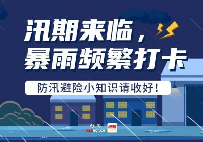 “图”个明白丨暴雨频繁打卡！你的防汛避险知识该“系统升级”了→