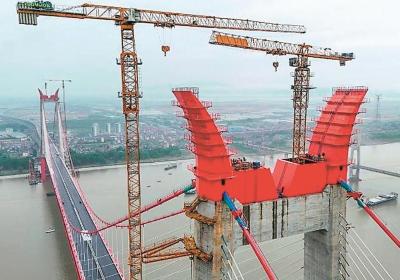 G3铜陵长江公铁大桥建设再获新突破
