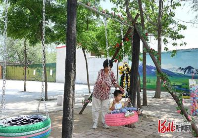 记者走基层｜变废为宝，马家庄有个“艺术长廊”