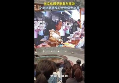 当文化遇见商业与旅游——文商旅品牌推介大会在“这有山”举行