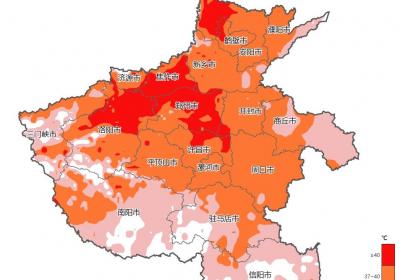 最高41℃ 19日至21日河南淮河以北现持续高温天气