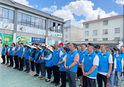 2025年九湖环保卫士志愿服务活动玉溪专场在通海县举行