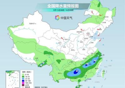南方降水频繁暴雨连连 北方高温发展多地或现40°C酷热天气