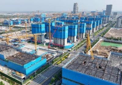 中国中铁产业集群疏解雄安新区工程建设取得新进展