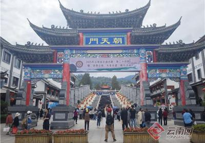 云南凤庆县：滇红故里茶香四溢 八方来客共话非遗