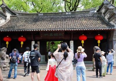 天一阁博物院发布预警：已接近最大承载量