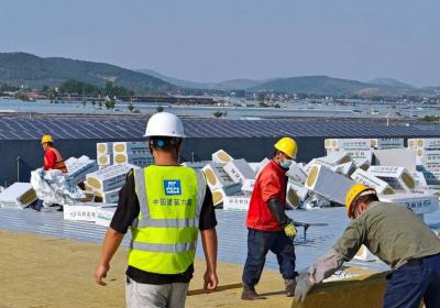 “五一”假期不停工 山东兰陵农产品枢纽建设提速升级
