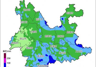 预计近期云南省大部地区将有降雨降温天气