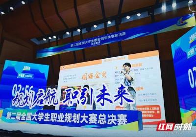 “规划启航 职引未来” 全国第二届大学生职业规划大赛总决赛开赛