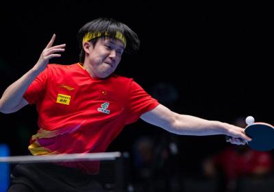 澳门乒乓球世界杯：国乒7人晋级