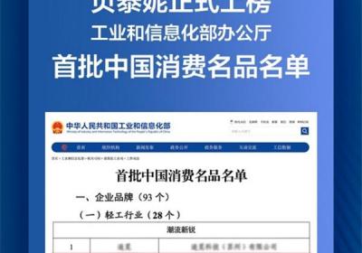 工信部重磅发布！云南本土品牌薇诺娜上榜首批“中国消费名品名单”