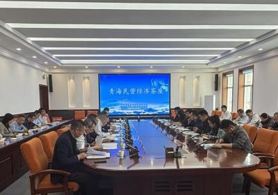 青海举办“青海民营经济茶座”