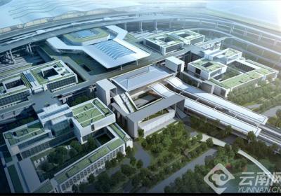 昆明长水机场GTC项目钢结构首吊成功