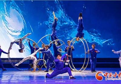 杂技剧《飞天揽月》兰州开排 敦煌“飞天”对话航天“揽月”
