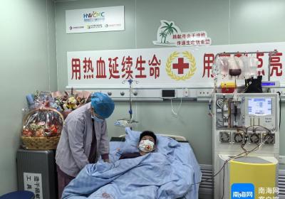 海南澄迈“00后”大学生捐献造血干细胞 为血液病患者送去“生命种子”