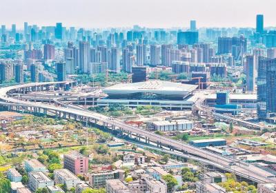 新合肥西站加紧建设