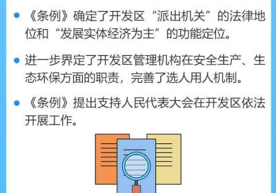 政能量︱一图读懂《山东省开发区条例》