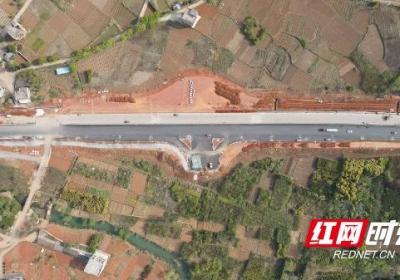 新田：金陵大道建设加速推进 预计4月底实现全线全幅通车