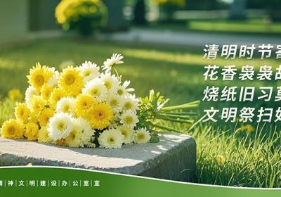 网络中国节·清明｜倡导厚养俭葬，践行文明祭扫