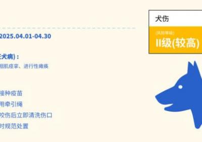 犬伤、手足口病、流感！4月湖南须重点防范这3类疾病
