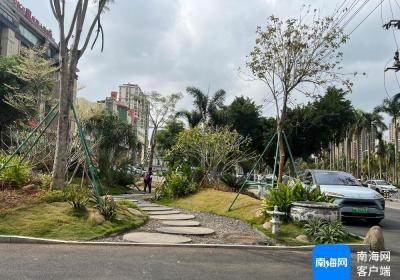 海口今年将新建10个“口袋公园” 琼山区街角添新景
