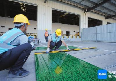 海口美兰机场东货站改造工程正式开工 计划年内建成投用