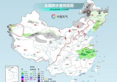 寒潮发威中东部即将进入核心降温时段 北方今明天仍有大范围沙尘