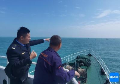 1300海里巡航，琼粤桂完成海底电缆联合巡护