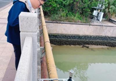 海南省海洋监测预报中心开展海洋观测站点设备汛前“体检”