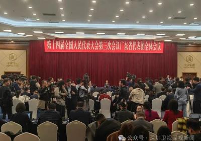 全国两会，广东团开放日出现这幕“名场面”