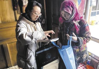【一宣三促·万名干部下乡】春雪浸润德乾 实事温暖民心