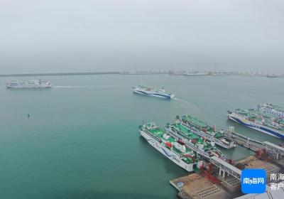 2025年琼州海峡客滚运输春运圆满收官 正月初七车辆运输量创单日历史最高纪录