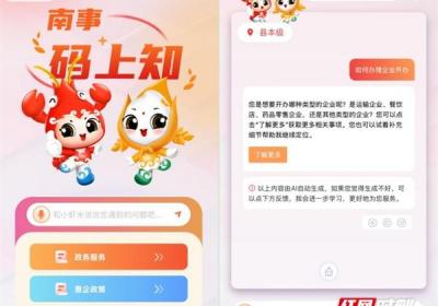 湖南县级首个！南县“南事码上知”政务服务智能体接入DeepSeek