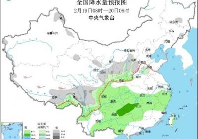 未来十天南方地区多阴雨天气 局地有中雨到大雨
