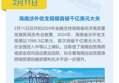 海南自贸港一周大事记 | 两部门：海南自贸港企业所得税优惠政策延续至2027年底