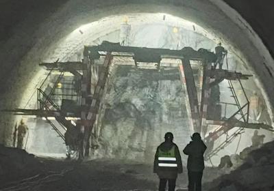 白山至临江高速公路建设快速复工